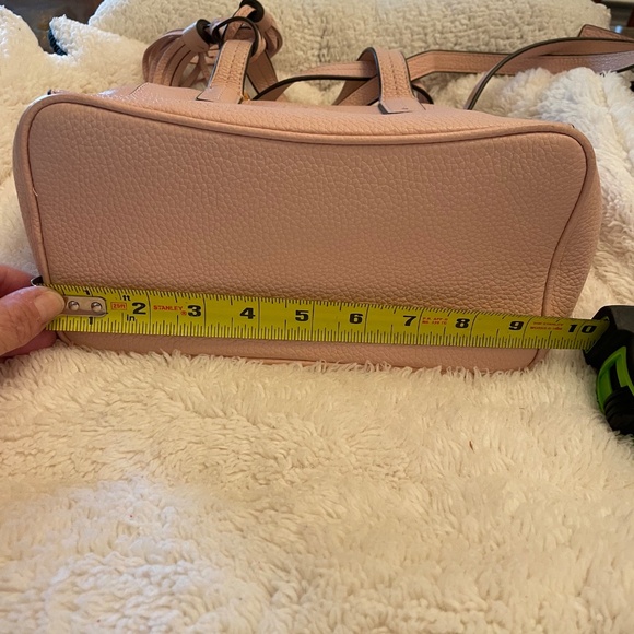 Tory Burch Thea Mini Slouchy Satchel (Dusty Rose) - Picture 11 of 13